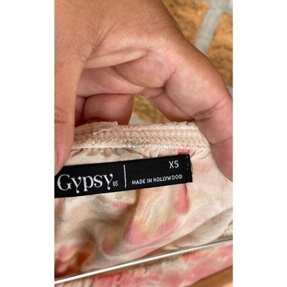 Gypsy 05 Silk Ruffle Maxi Dress XS - Picture 5 of 5